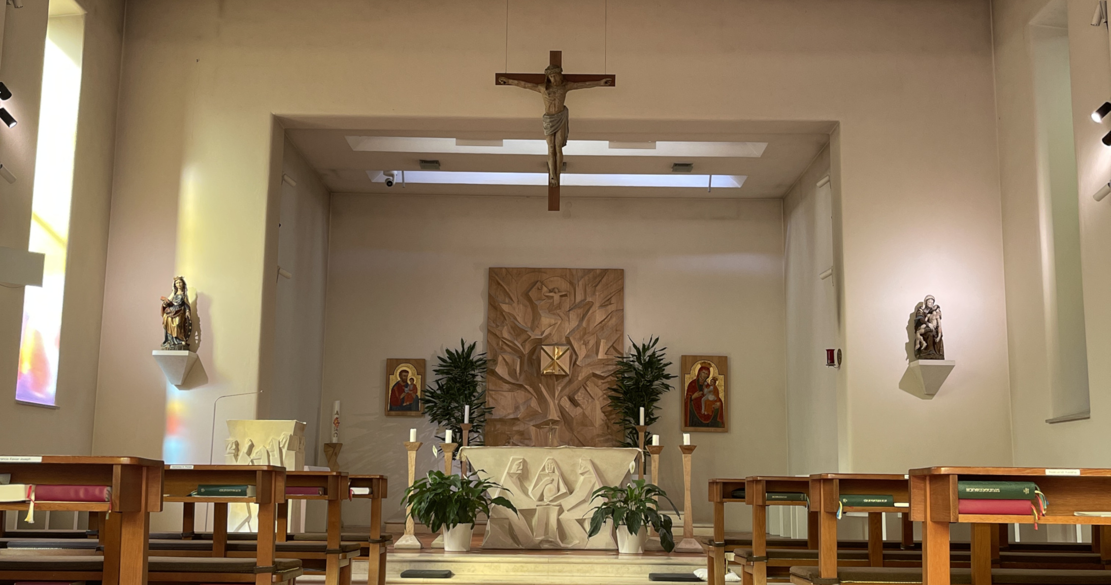 Hochwasser in Heiligenkreuz: Montagsmessen nun aus der Kreuzkirche